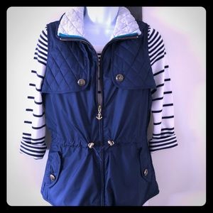 NWT Navy Nautica Vest